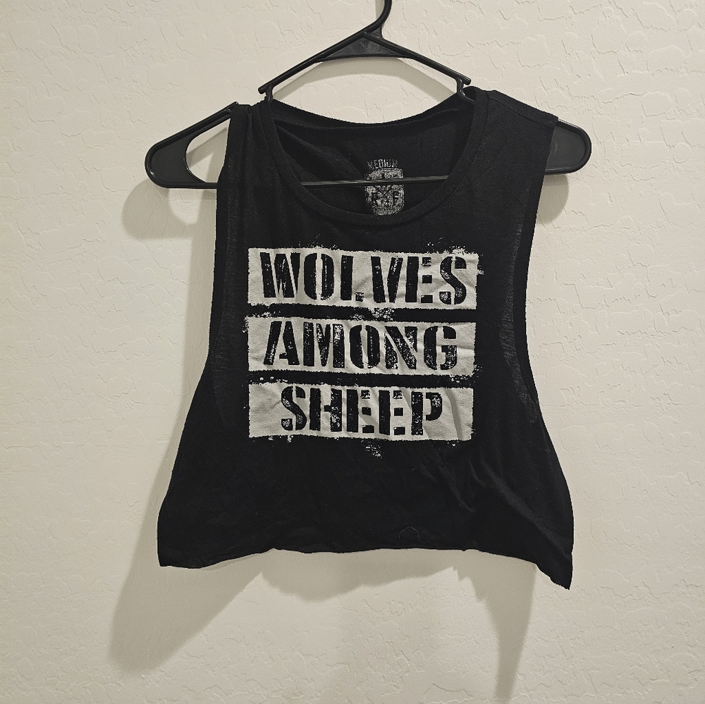Athletic crop top